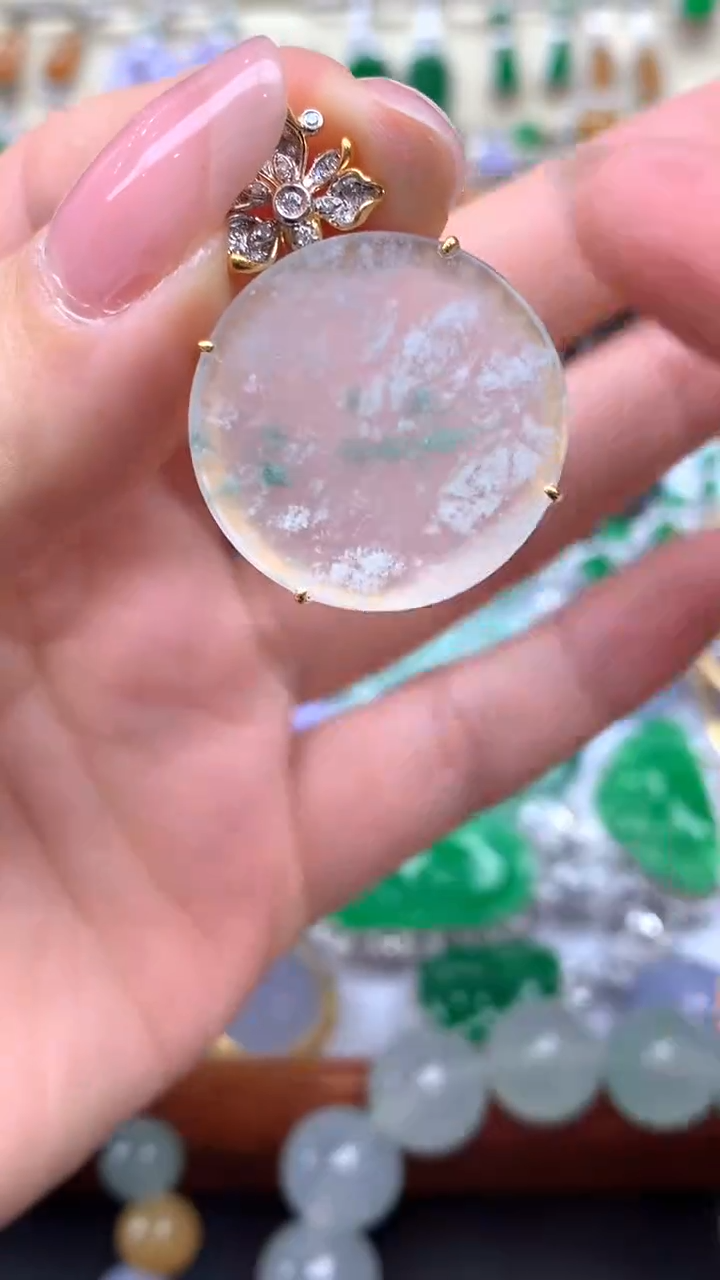 【闪购商品】翡翠颈饰未镶嵌356-天然翡翠