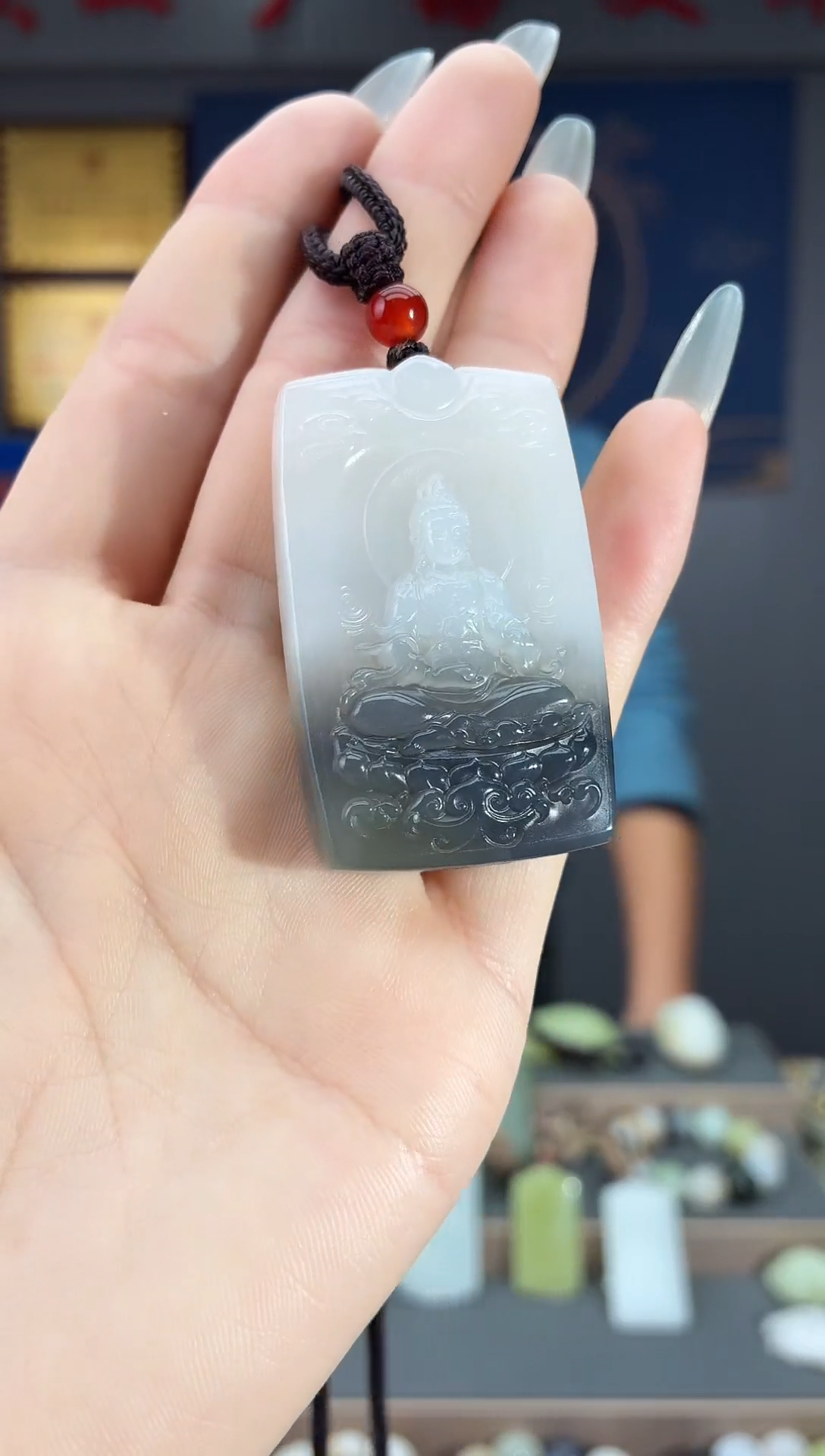 颈饰未镶嵌和田玉1
