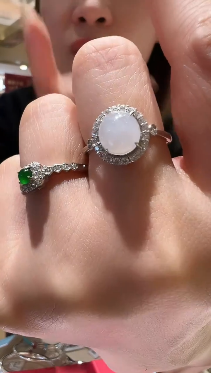 无925银高级精致戒指1