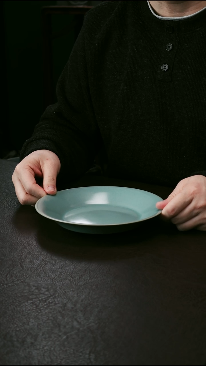 其他偏绿微瑕折腰盘7