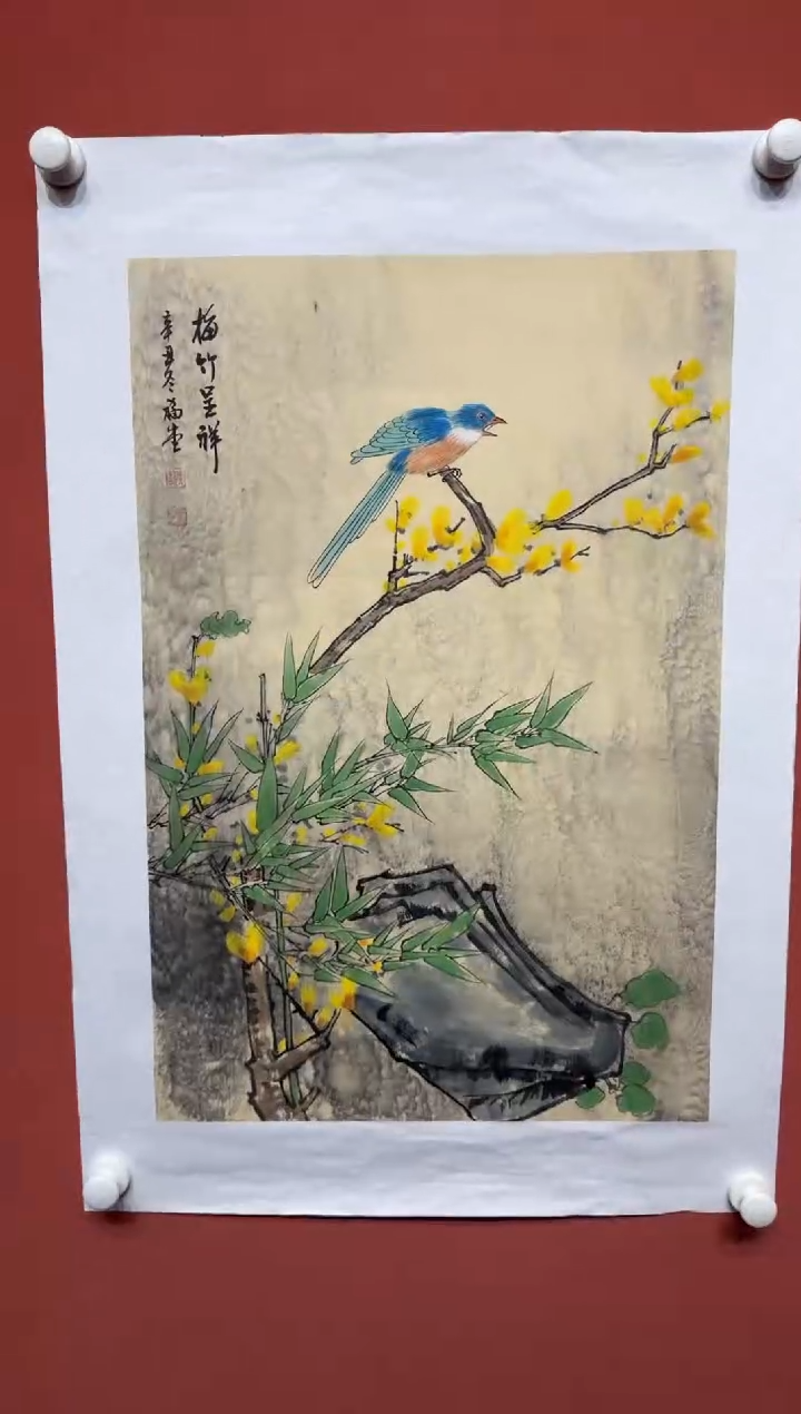 国画湖社画会/谢福堂-12-5-5