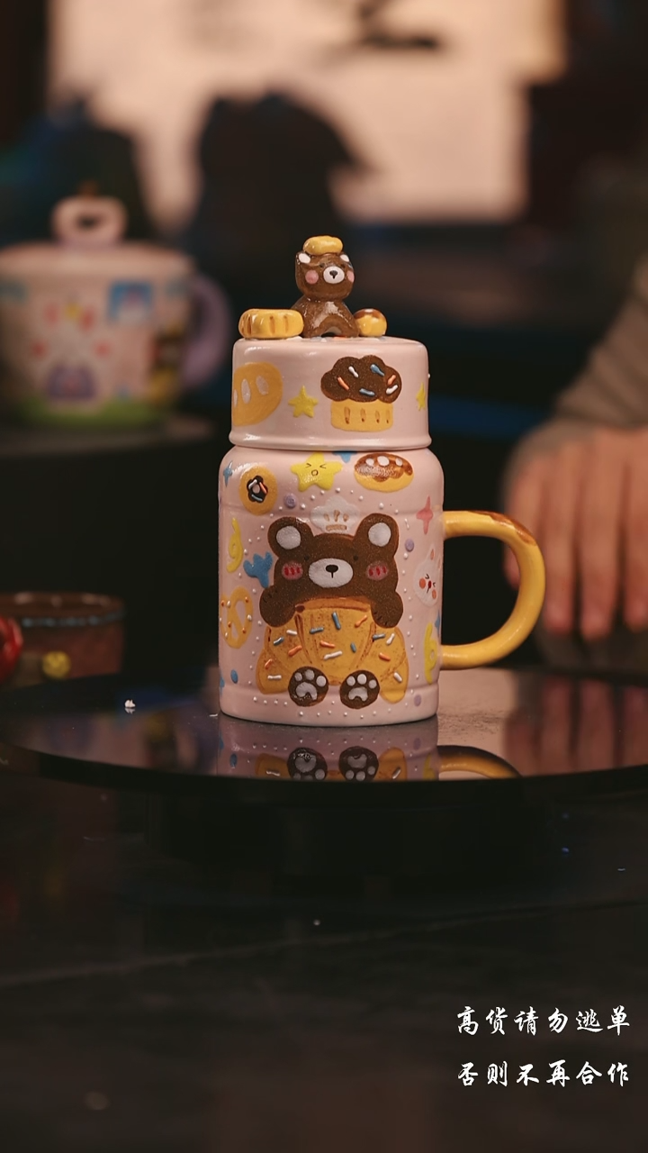 陶瓷景德镇可爱设计师款陶瓷 