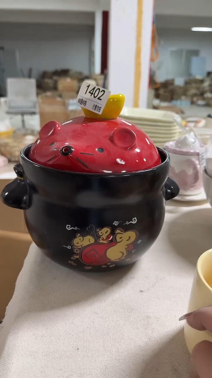 陶瓷手柄款微瑕四单包邮1402