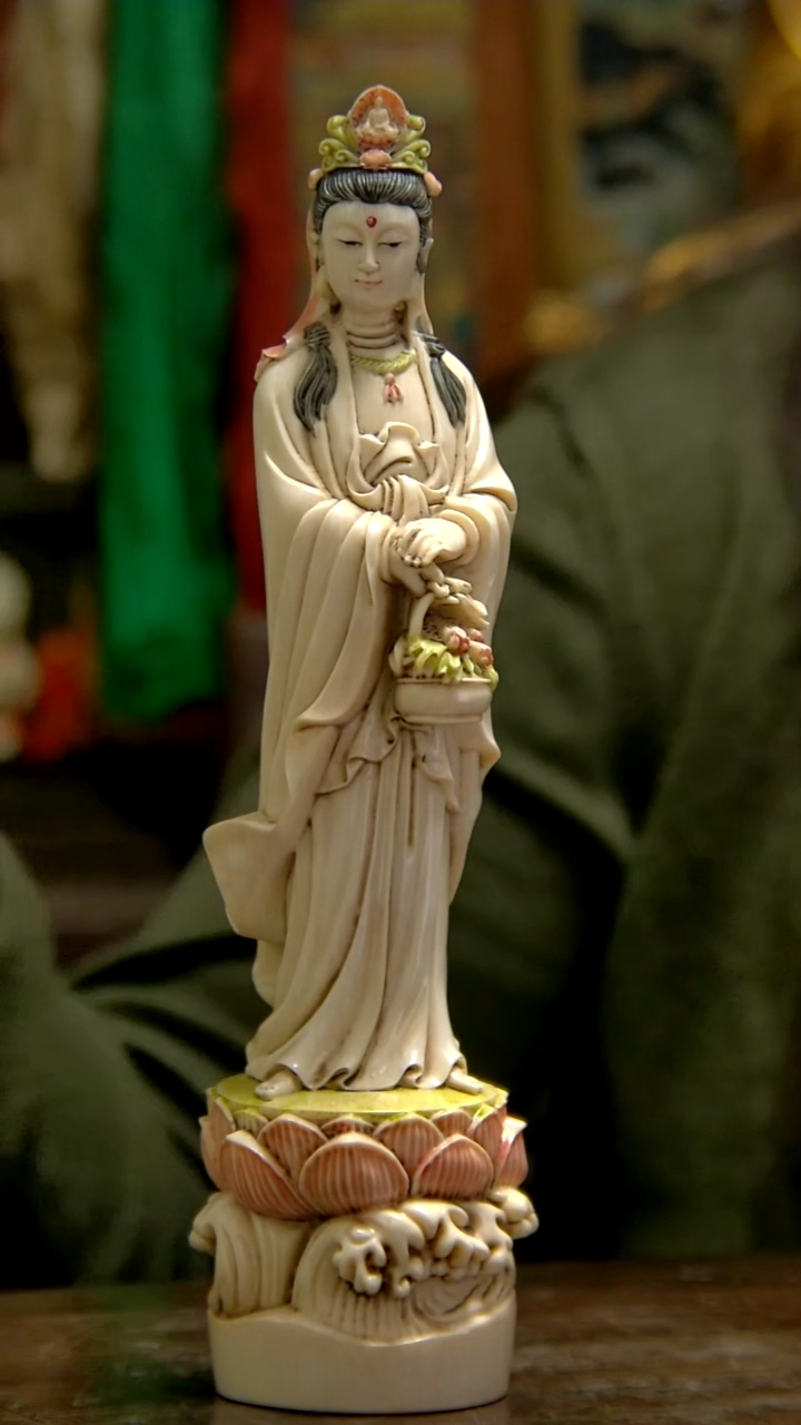 造像铜像铜造像收藏鱼篮观