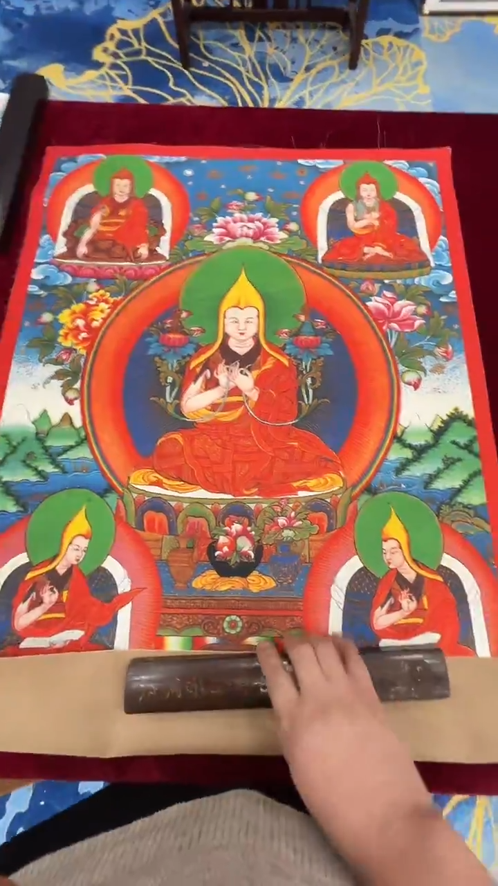 卷轴画唐卡16061