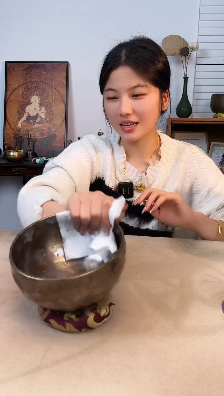 【闪购商品】尚铜阁颂钵满月15.5 D调