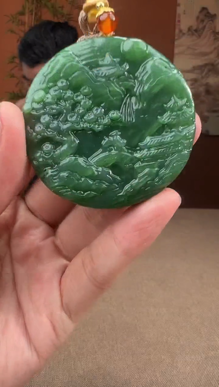 和田玉未镶嵌颈饰多样性发货拍一发一1933