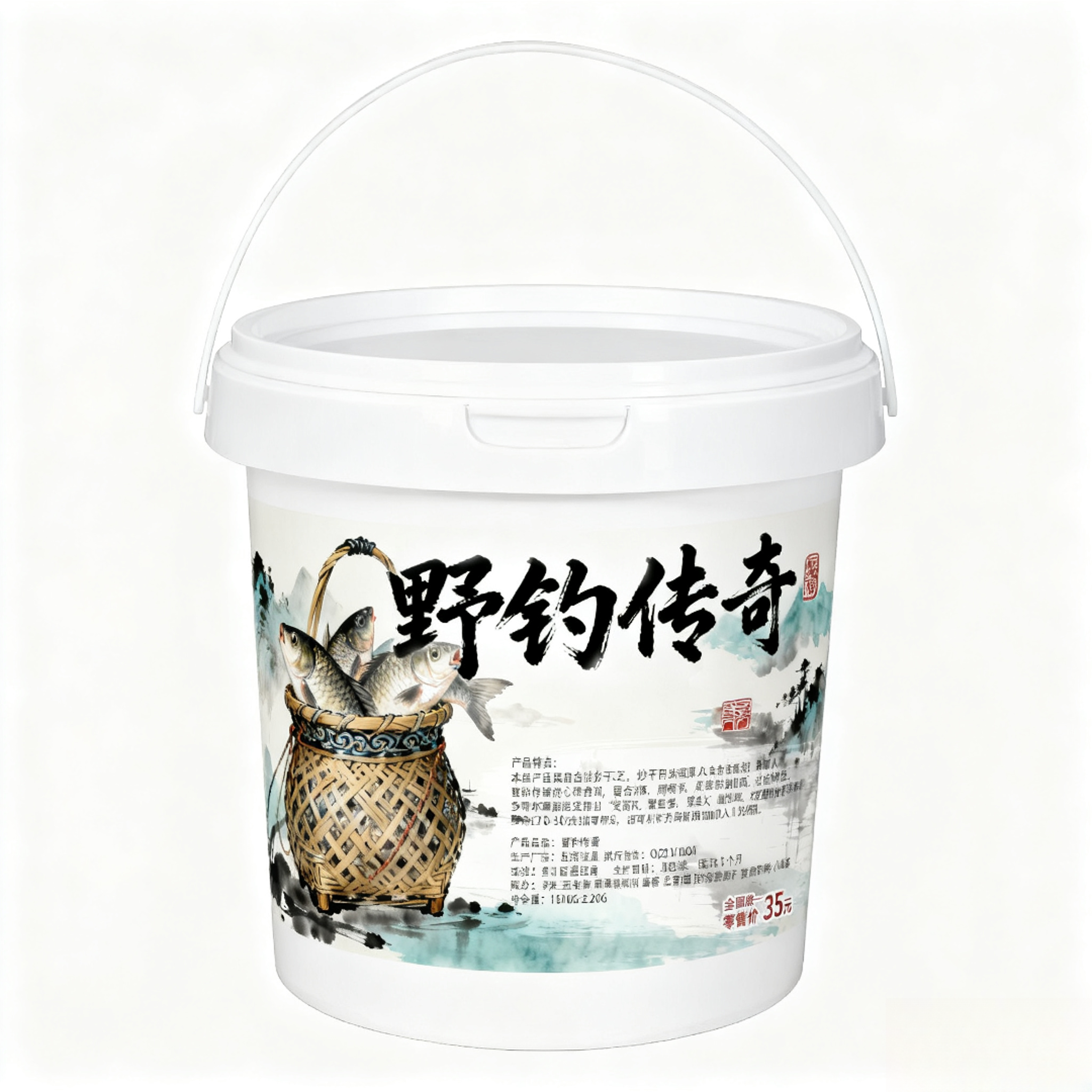 野钓传奇酒米窝料 1500克 传统钓鲫鱼底窝鱼饵酒米 冬钓打窝料