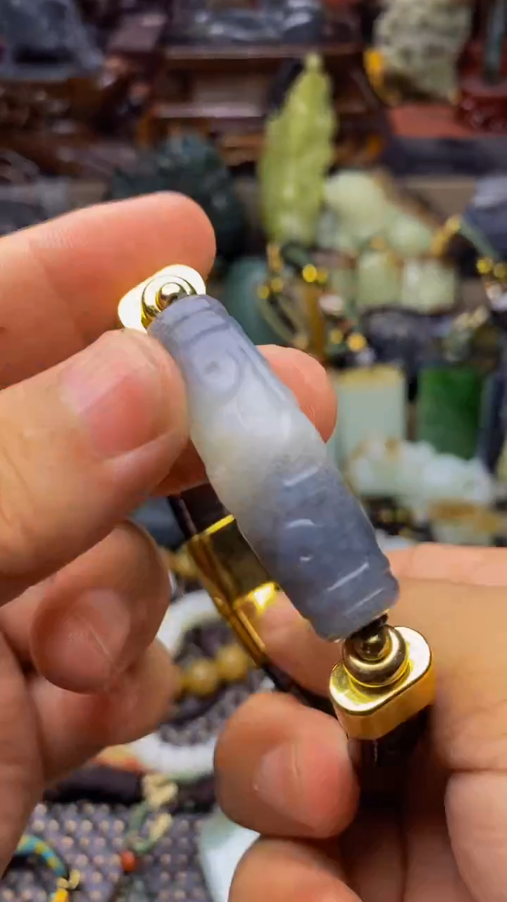 和田玉未镶嵌挂件1