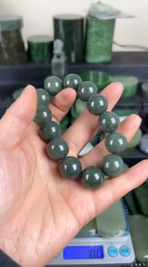 【闪购商品】和田玉珠宝半成品未镶嵌手串