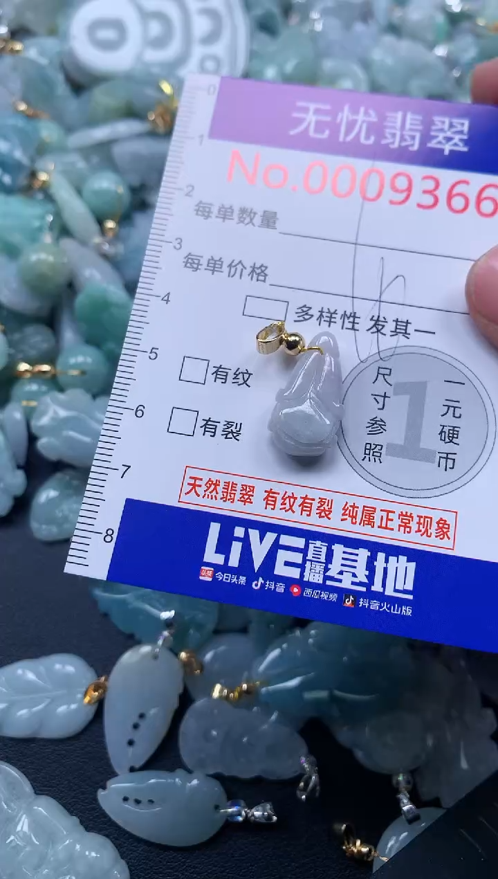 颈饰未镶嵌翡翠9366