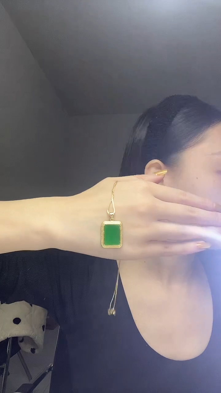 【闪购商品】翡翠项链14K金镶嵌诗宁甄选珠宝SYZBA53