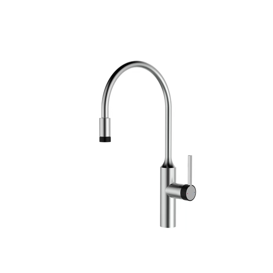 思可喜：抽拉旋转双模式厨房水龙头冷热龙头起泡功能适用