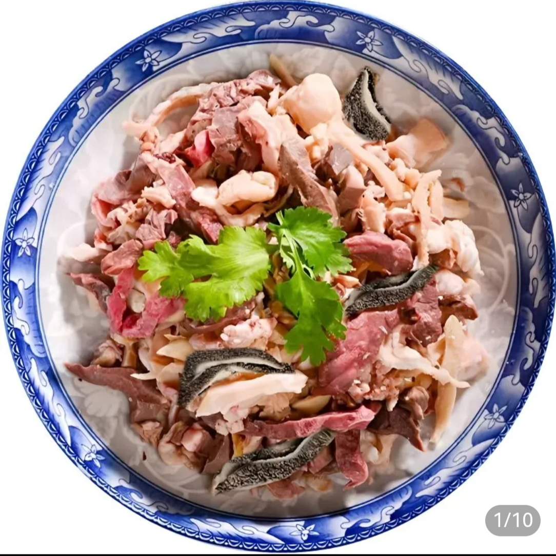 内蒙牧场熟羊杂内蒙古正宗【到手5斤】工厂发货