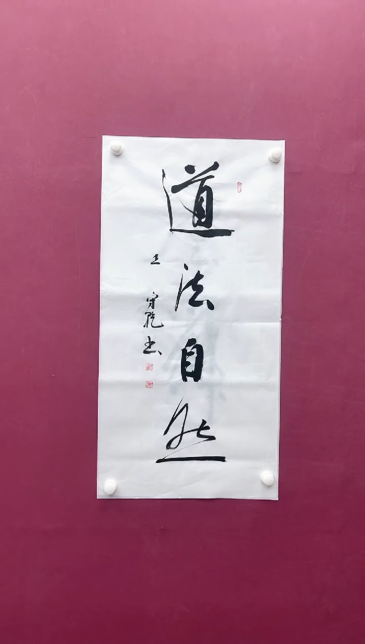 【闪购商品】书法道法自然书法