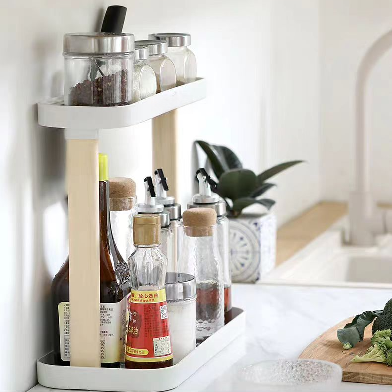 3663   木构厨房台面置物架