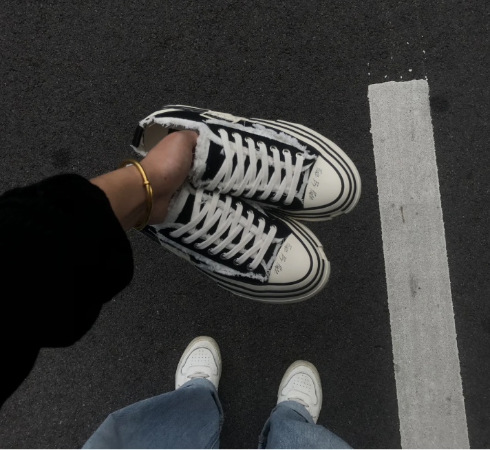 建豪增高厚底乞丐鞋百搭