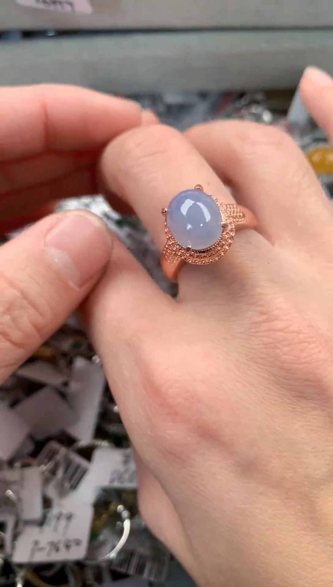 未镶嵌戒指翡翠777   3