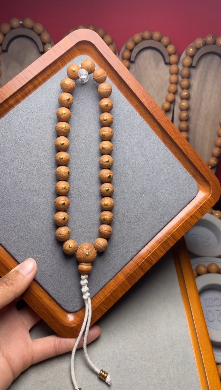 吊坠凤眼菩提11.5凤眼手持铜钉