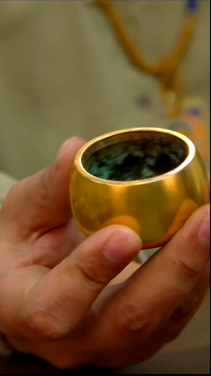 铜鎏金 香炉-spw