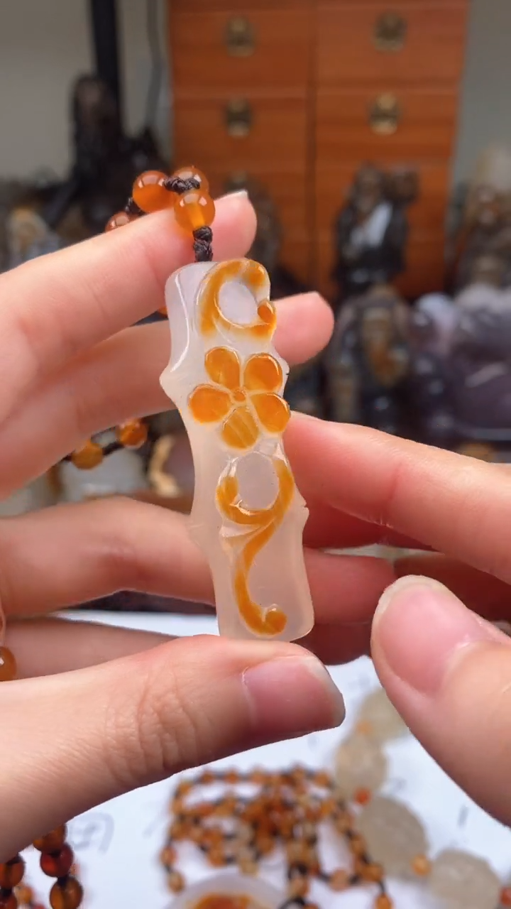 【闪购商品】玛瑙/玉髓颈饰未镶嵌AA