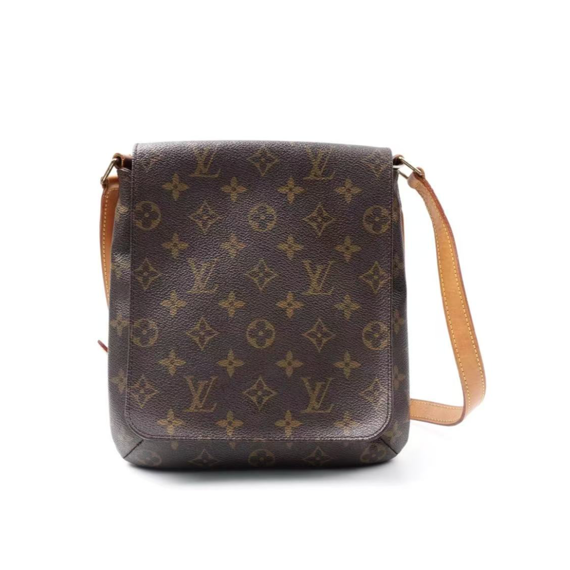 95新 LouisVuitton/路易威登 老花竖版王菲包