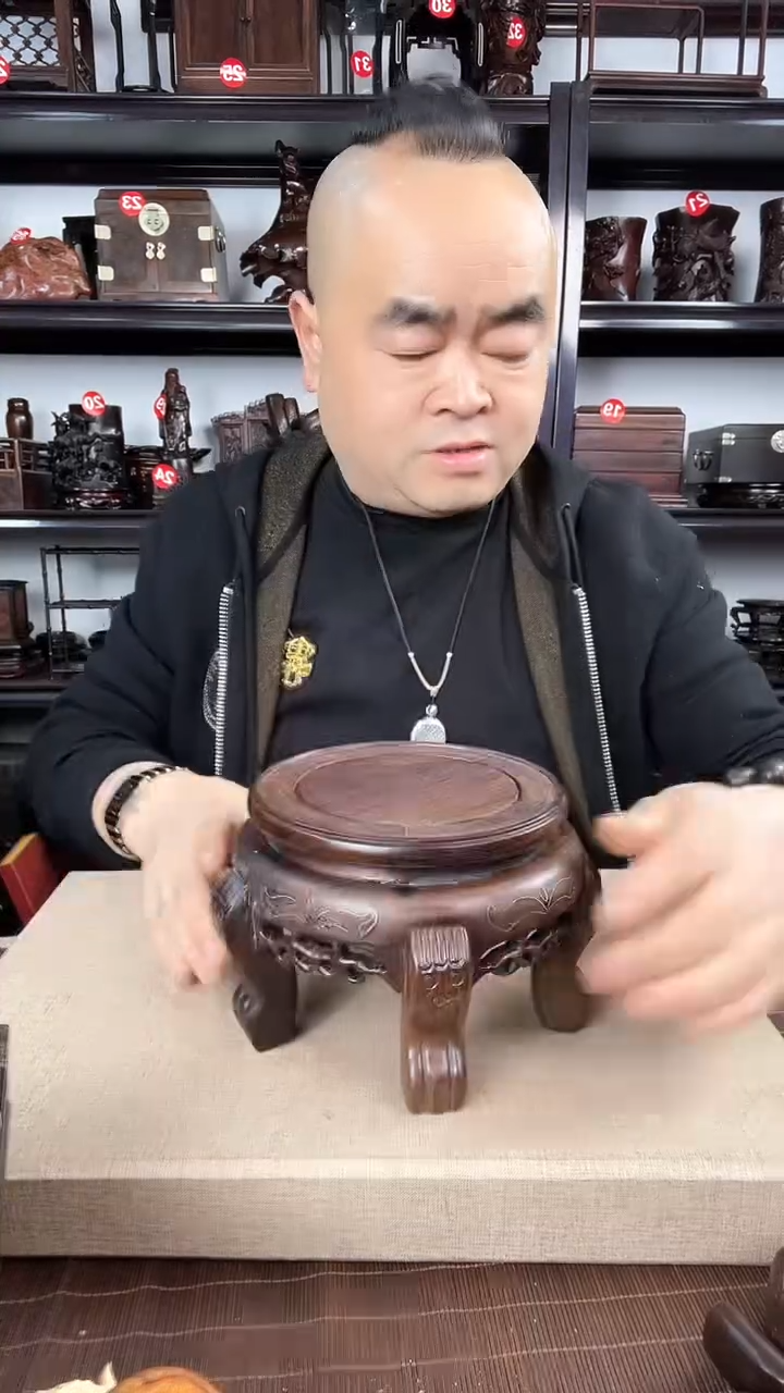 【闪购商品】木855瑕疵老李红木工艺品