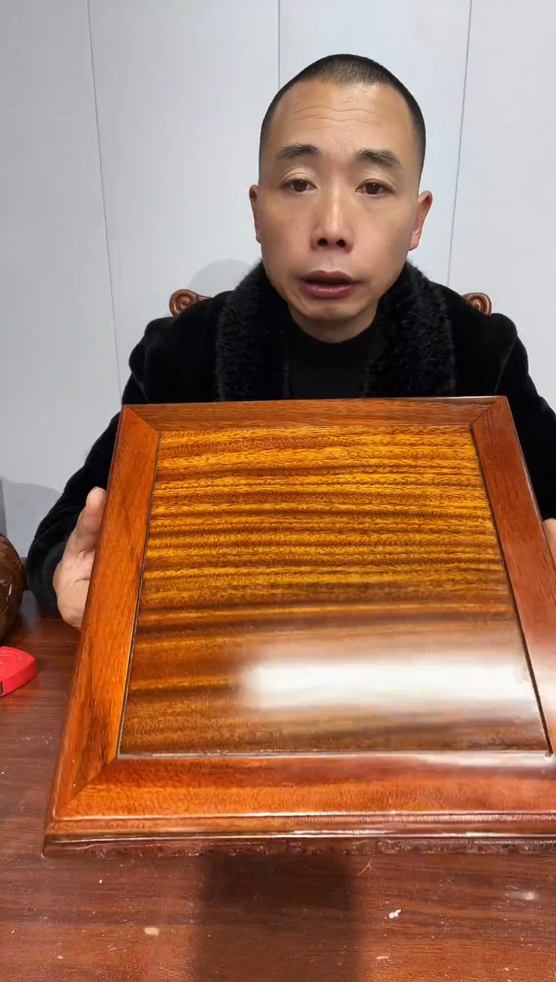 木老花正方25*25*7实底