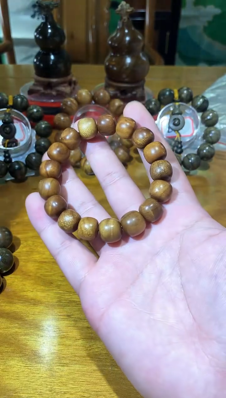 楠木（金丝楠）手串/手链【楠帝】小叶桢楠枯木1.2*1.3