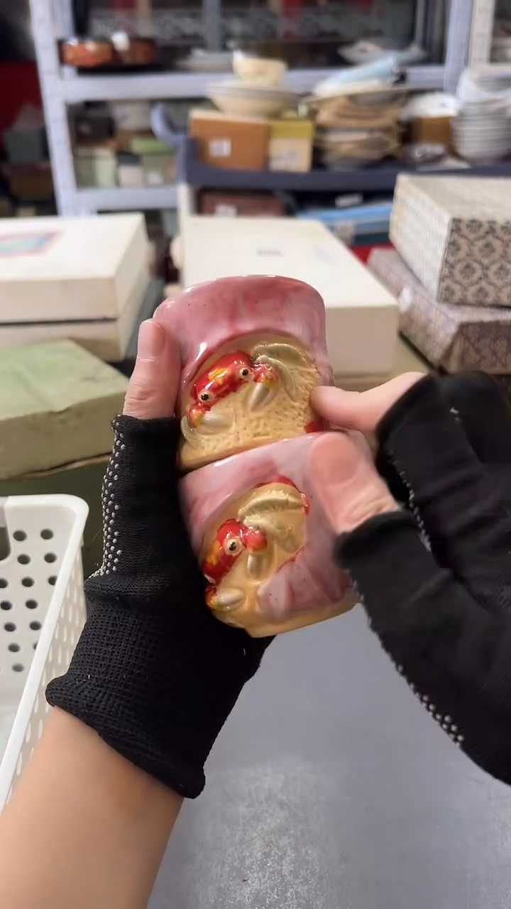 瓷片小*雀瓷片满38包邮，编号：E608
