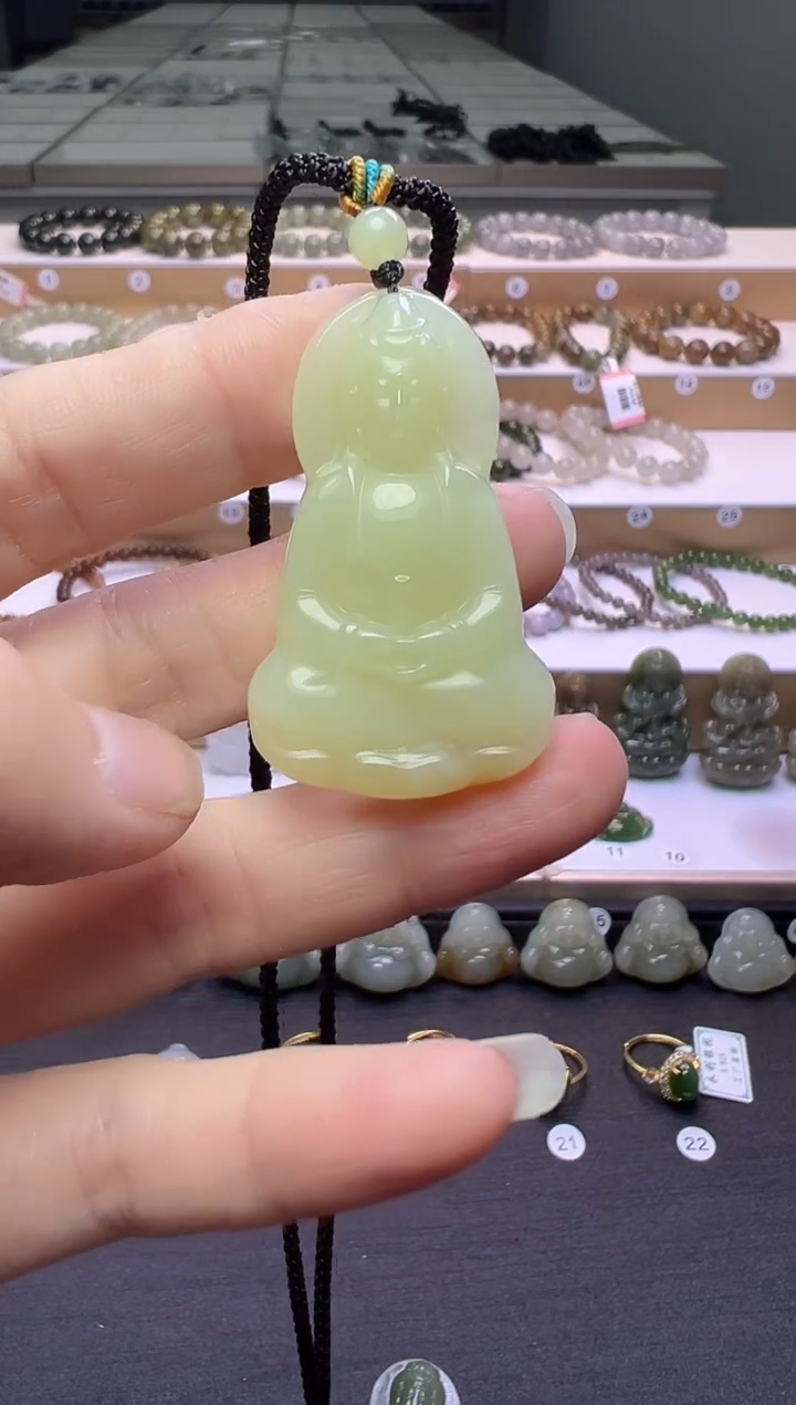 颈饰未镶嵌和田玉176号链接微微微包容