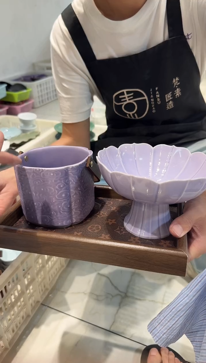 瓷片微瑕商品，介意勿拍②-盘