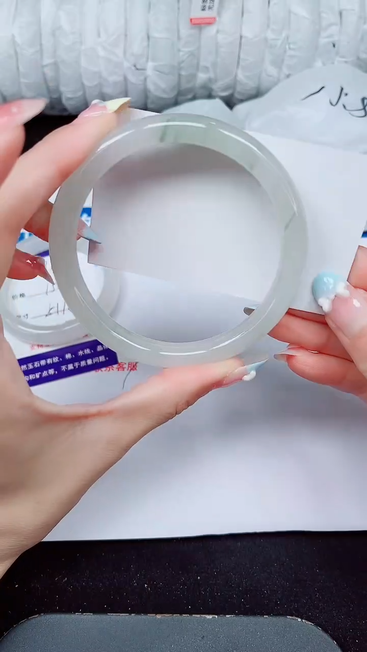 未镶嵌手镯石英质玉293-64/65