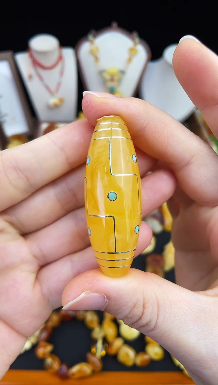 琥珀未镶嵌珠宝奇石喵*鱼柒月