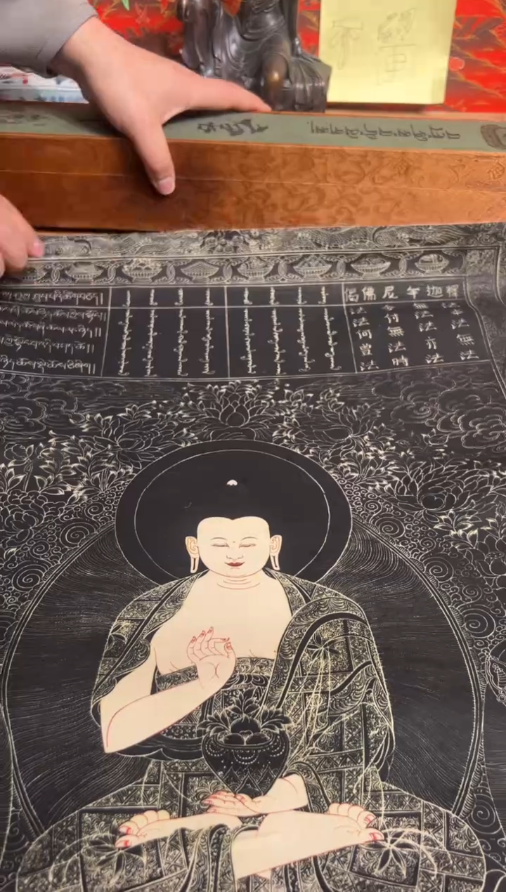 卷轴画卷轴画奥奥的唐卡