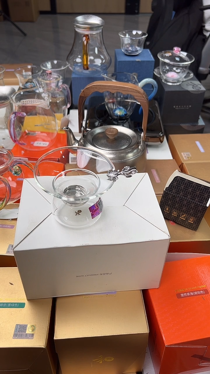 @@禾器晶彩银鱼茶漏