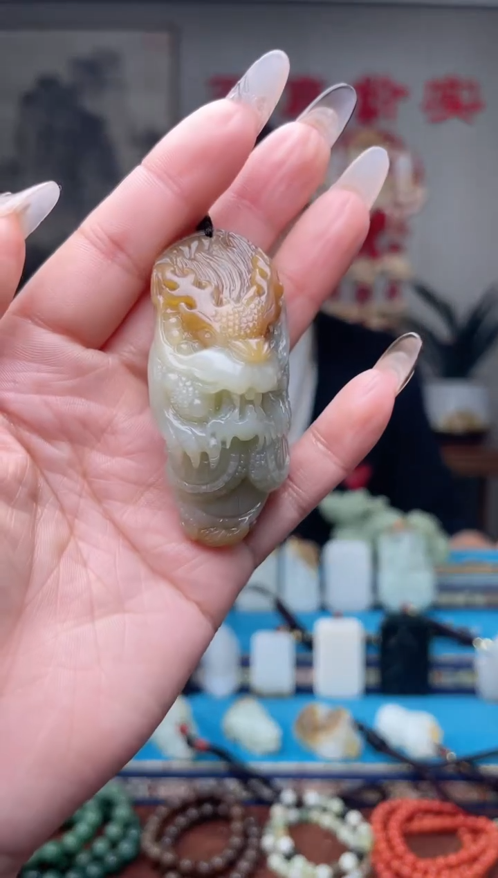 【闪购商品】和田玉挂件未镶嵌1