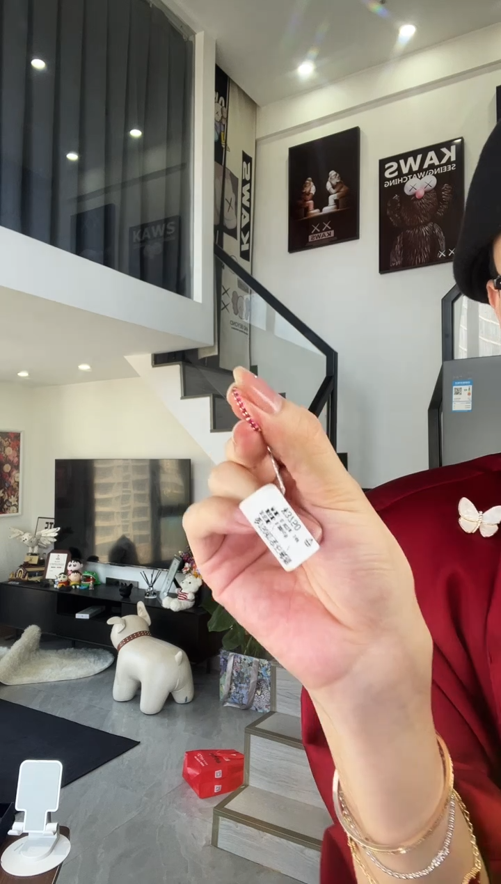 【闪购商品】红宝石戒指18K金镶嵌红宝石戒指