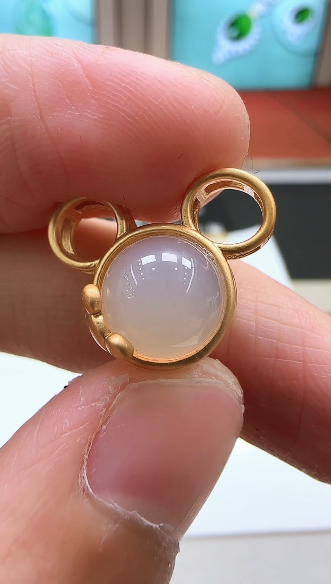 未镶嵌颈饰玛瑙/玉髓LX玛瑙吊坠GLL-多样性发其一