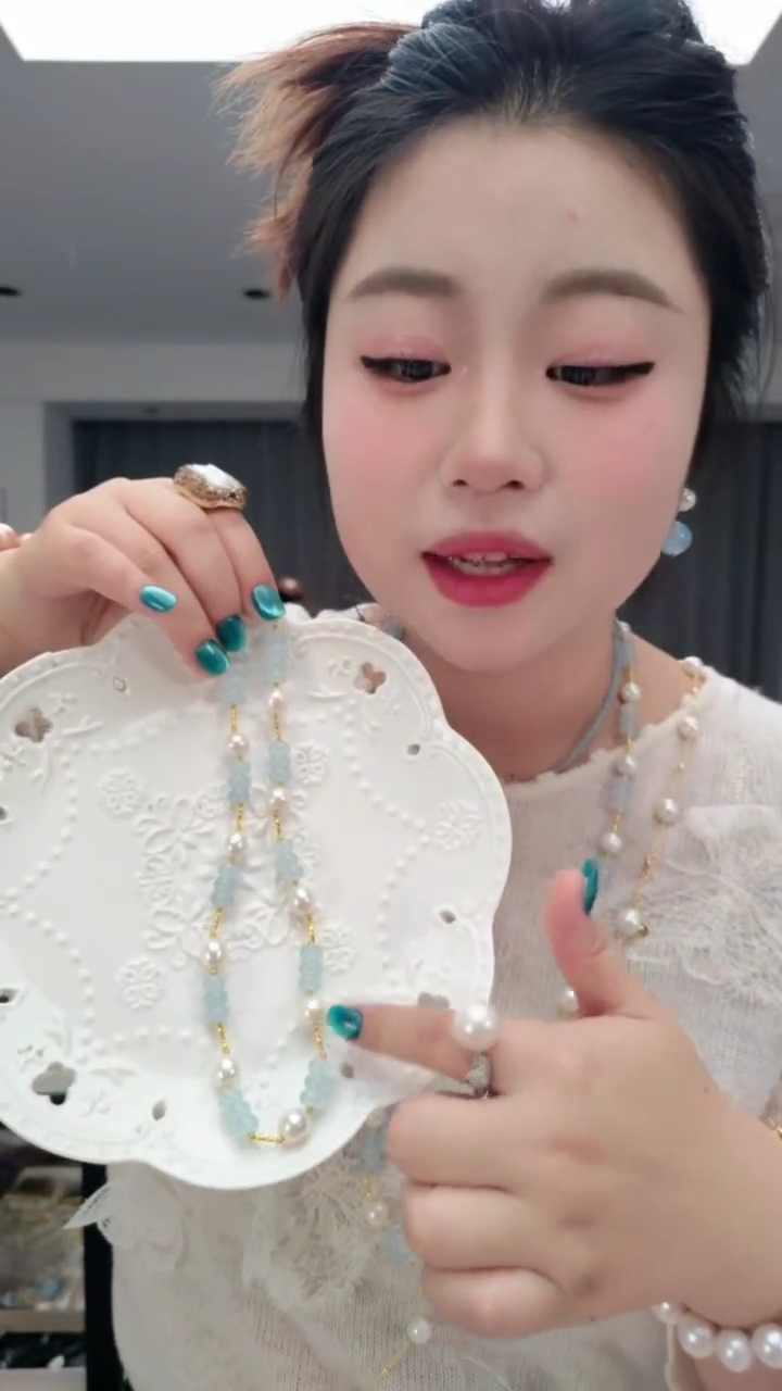 颈饰未镶嵌淡水珍珠1107项链