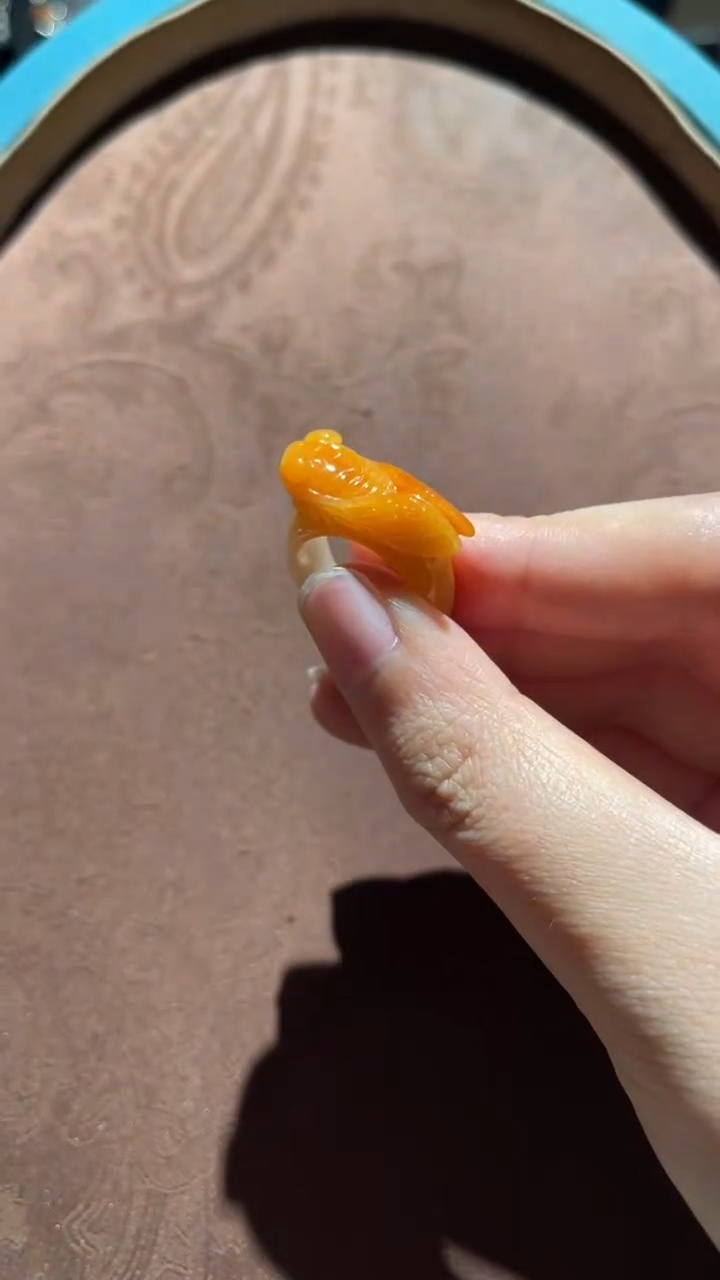 未镶嵌戒圈翡翠红翡绿翠