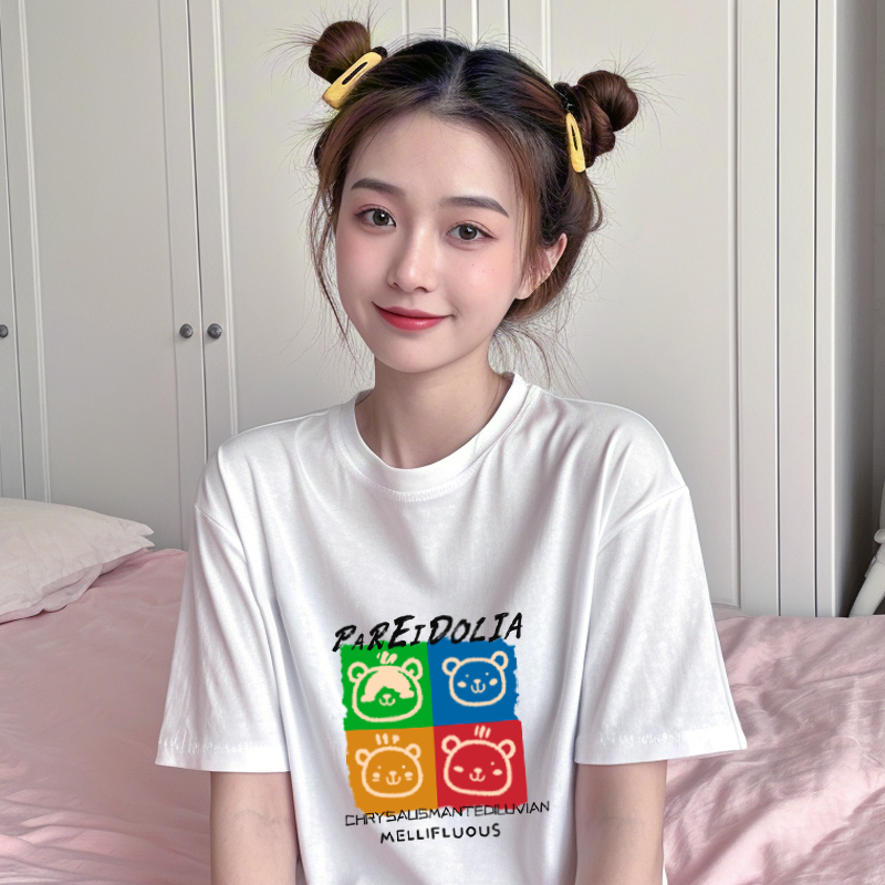 潮流LOGO短袖T恤