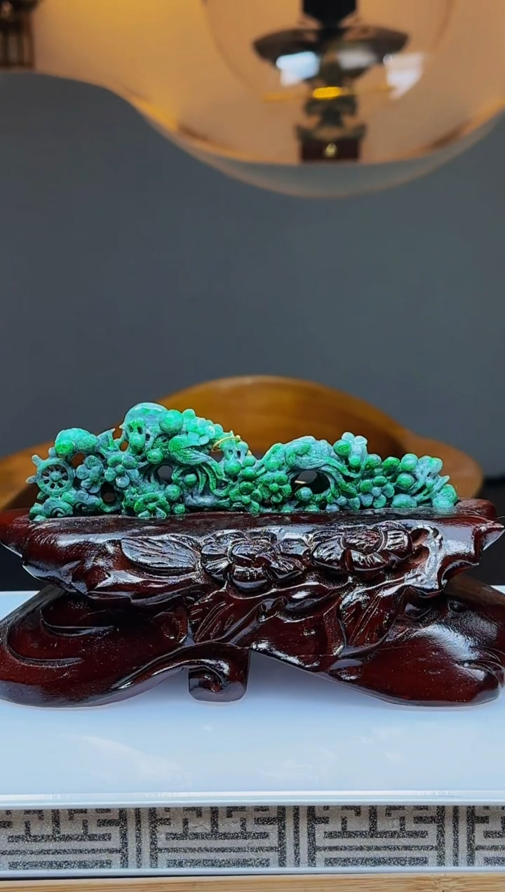 【闪购商品】定制翡翠未镶嵌Q02374翡翠毛货