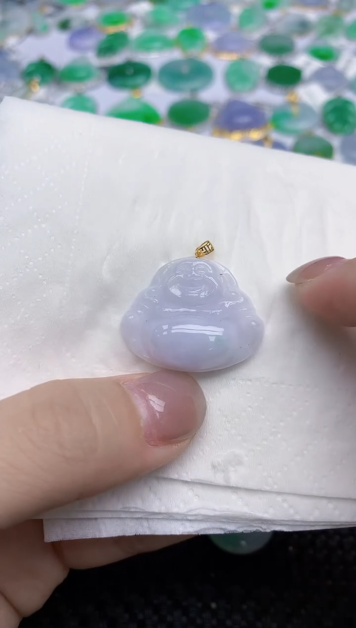 【闪购商品】翡翠颈饰未镶嵌天然翡翠A货