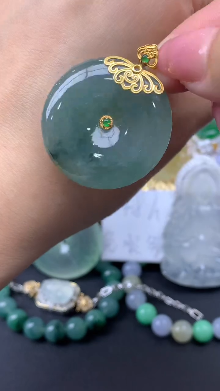 【闪购商品】翡翠颈饰未镶嵌81-天然翡翠