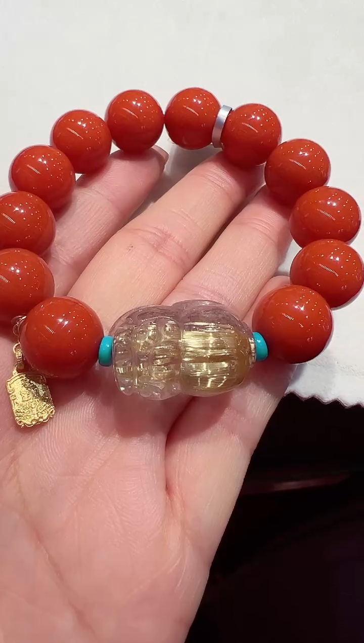 【闪购商品】南红玛瑙手链未镶嵌南红手链