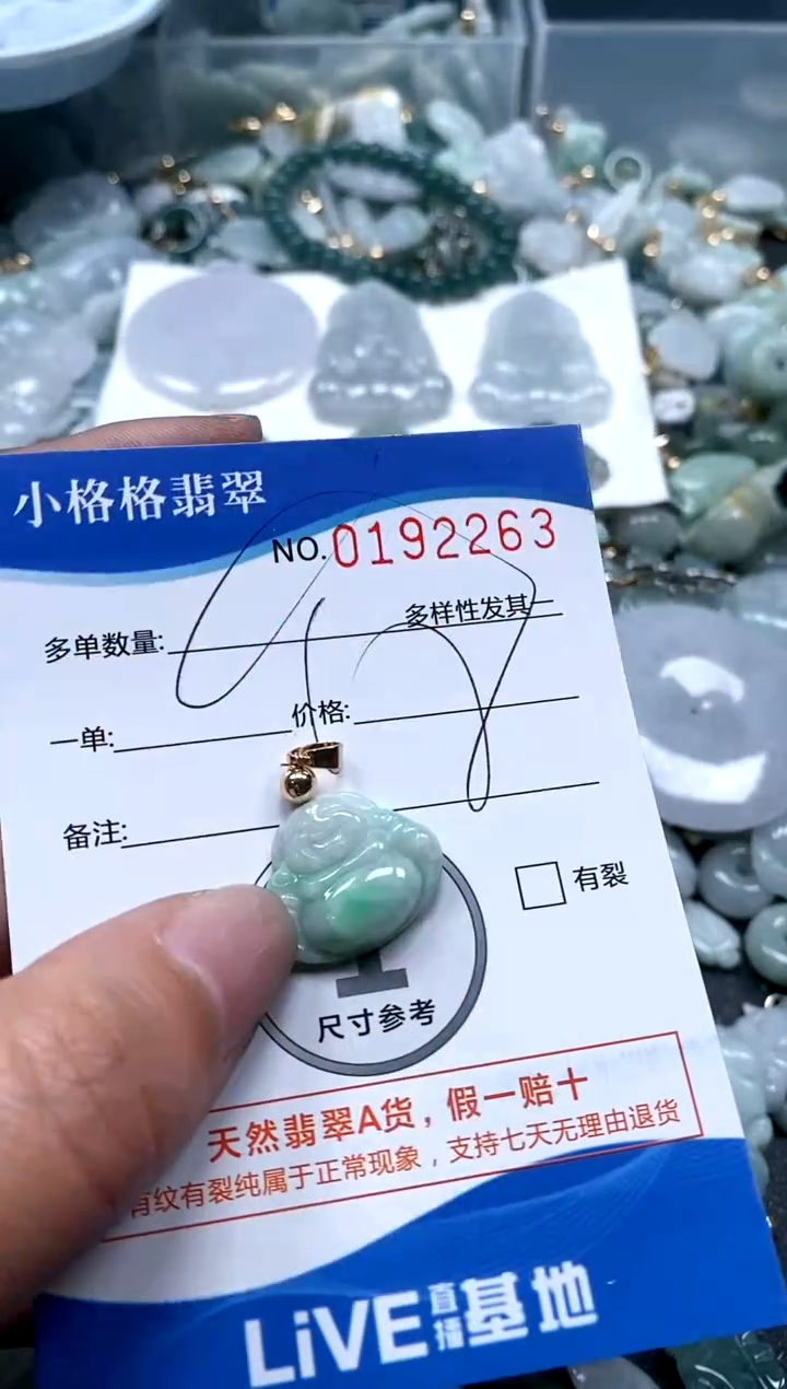 【闪购商品】翡翠颈饰未镶嵌闪购商品0192263