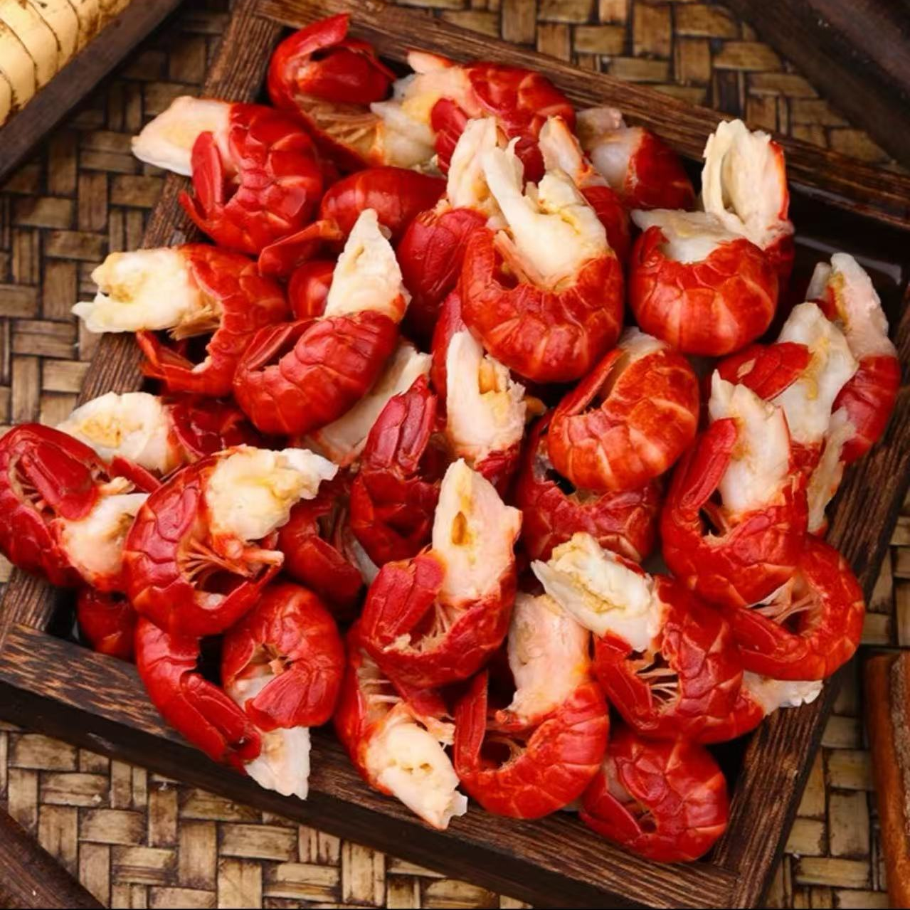 【Q】5包当季新虾小龙虾当季虾尾 150-170粒/斤当季虾尾300g/包送2料包