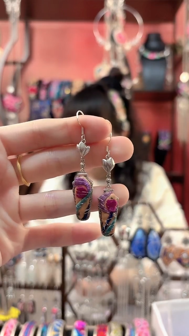 织绣 云织谣民族风精美饰品   183**