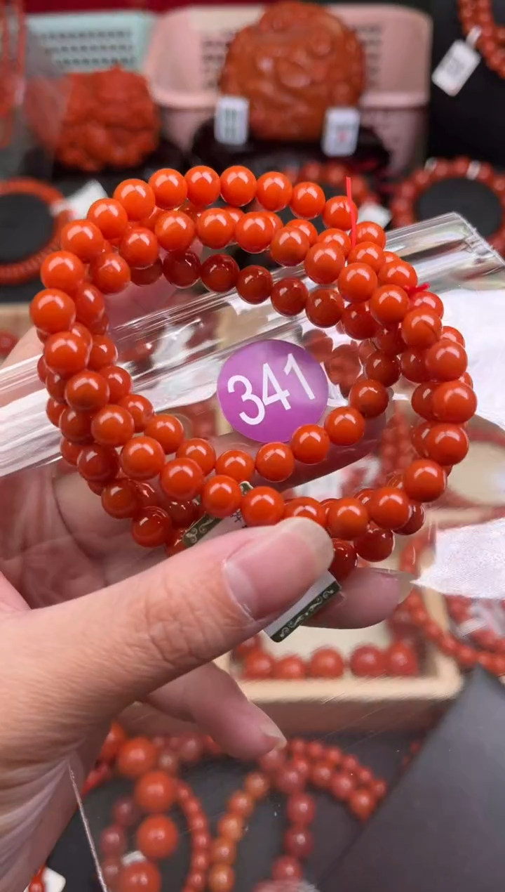 【闪购商品】南红玛瑙珠宝奇石未镶嵌341-7+